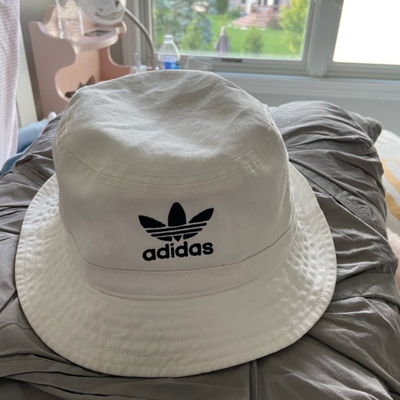 adidas Accessories - Adidas White Bucket Hat